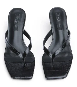 Topaz Black Croc