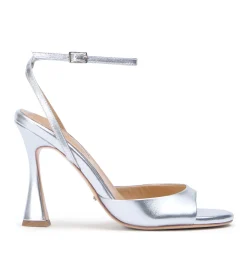 Violet Silver Nappa Metallic