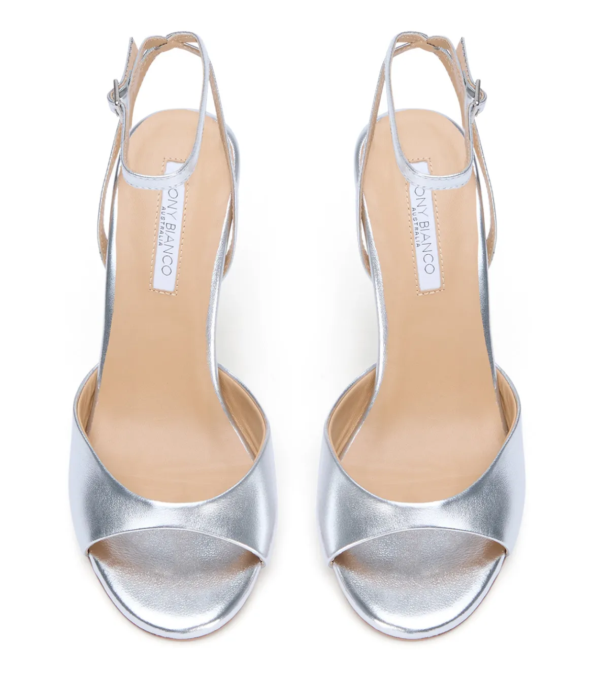 Violet Silver Nappa Metallic