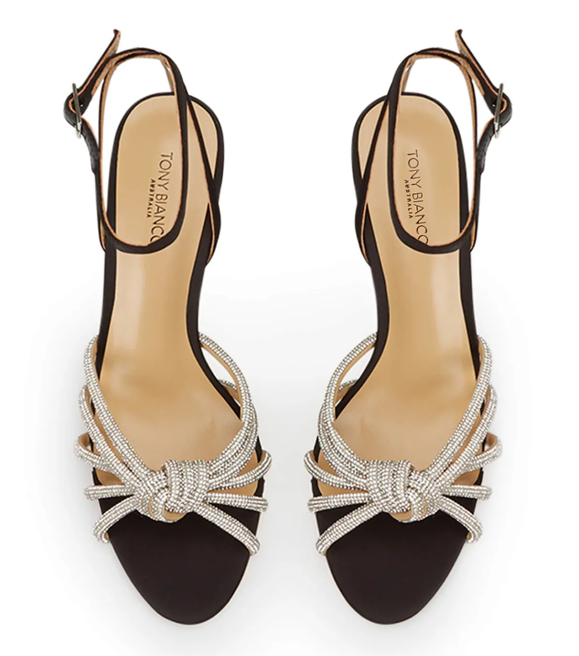 Helena Black Satin