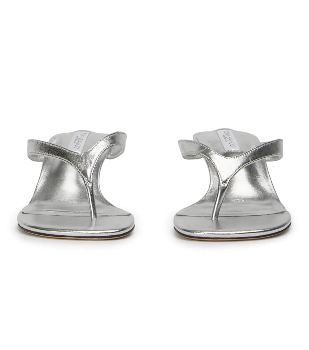 Krista Silver Nappa Metallic