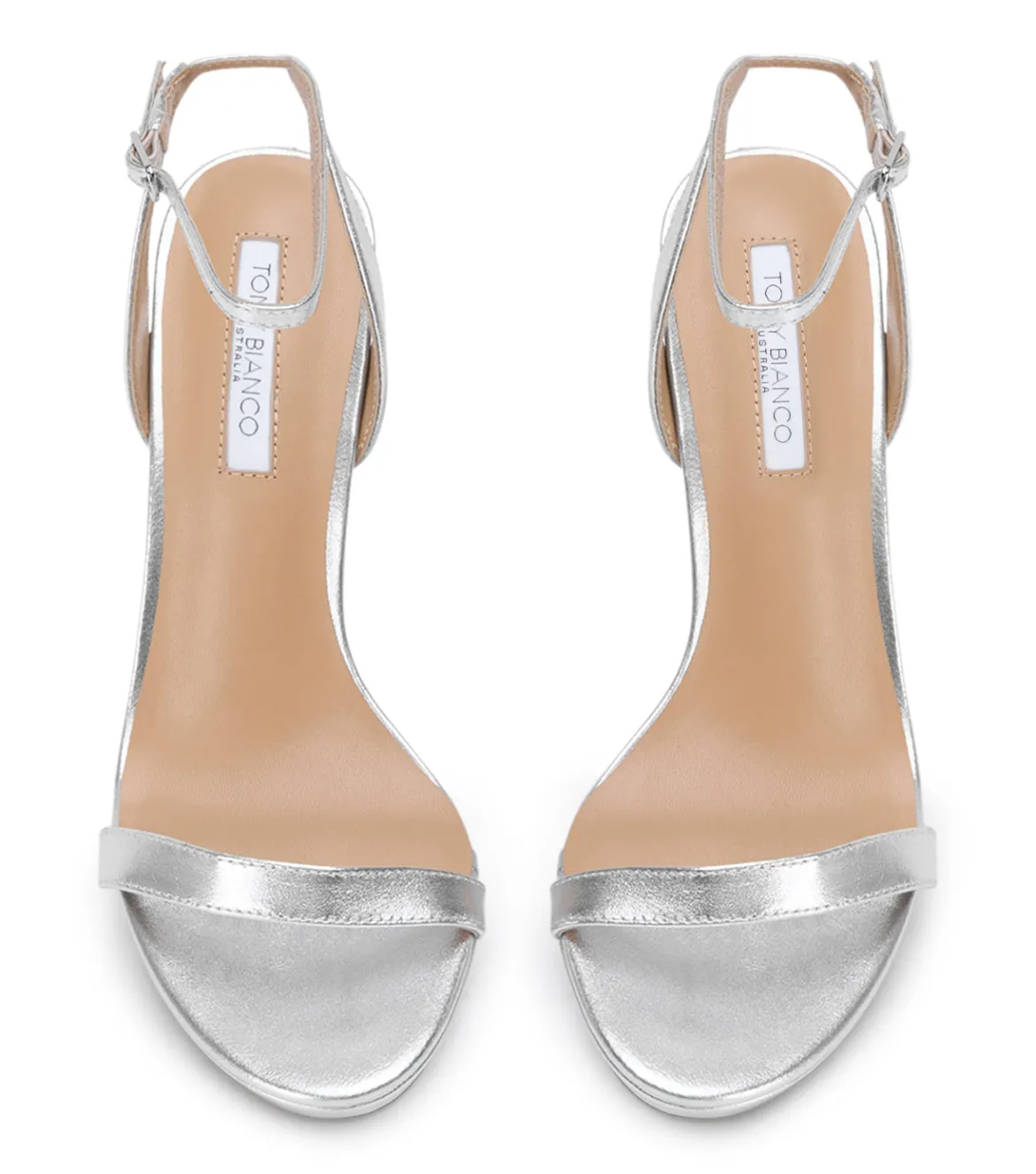 Skye Silver Nappa Metallic